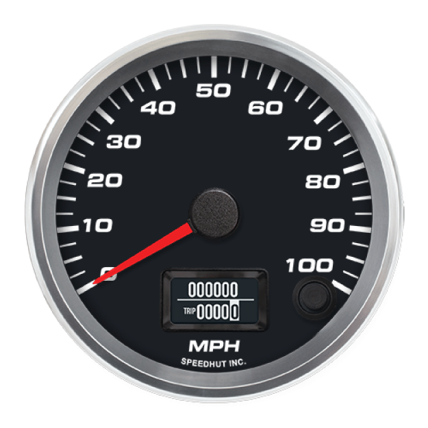 Picture of 3-3/8" GPS Speedometer | 100 MPH