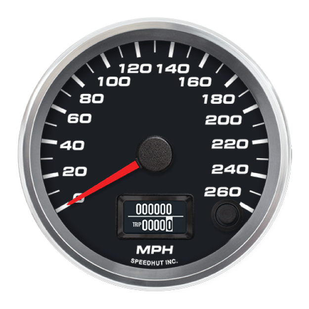 Picture of 3-3/8" GPS Speedometer | 260 MPH