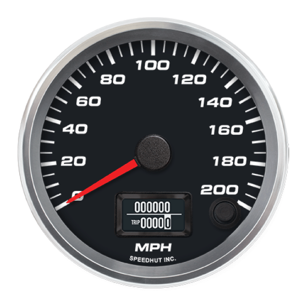 Picture of 3-3/8" GPS Speedometer | 200 MPH