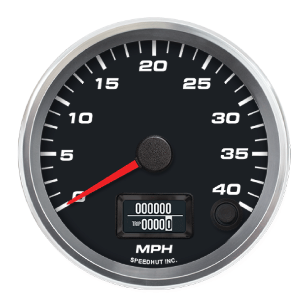 Picture of 3-3/8" GPS Speedometer | 40 MPH