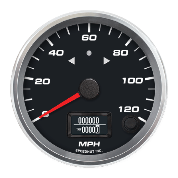 Picture of 3-3/8" GPS Speedometer + TS/HB | 120 MPH
