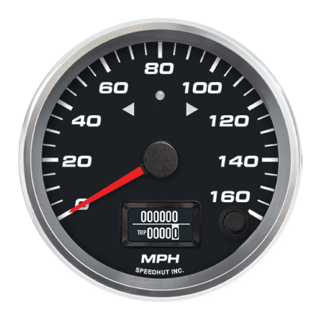 Picture of 3-3/8" GPS Speedometer + TS/HB | 160 MPH