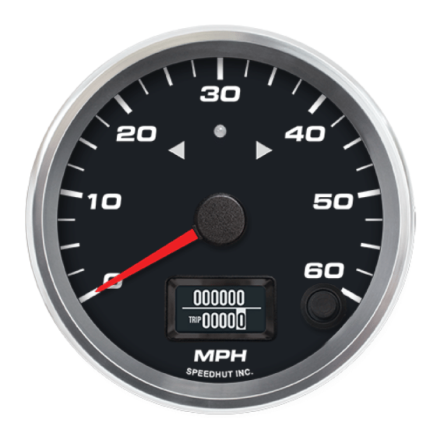 Picture of 3-3/8" GPS Speedometer + TS/HB | 60 MPH