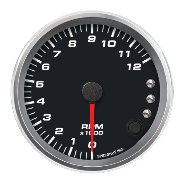 Picture of 3-3/8" Shift Light Tachometer | 12K RPM