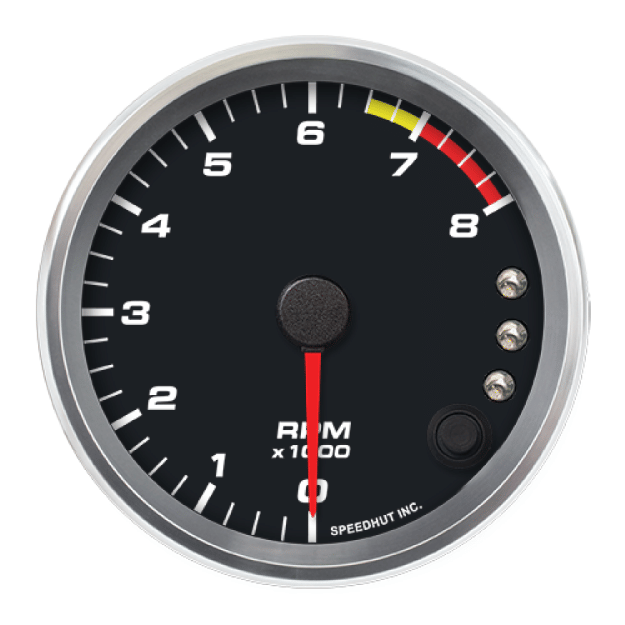 Picture of 3-3/8" Shift Light Tachometer | 8K RPM