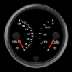 Picture of 4" Dual Gauge | Volts + Fuel Level