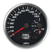Picture of 4" Dual GPS Speedometer + Fuel Level | 120 MPH / E-F