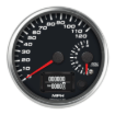 Picture of 4" Dual GPS Speedometer + Tachometer | 120 MPH / 8K RPM