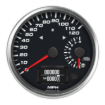 Picture of 4" Dual GPS Speedometer + Tachometer + TS/HB | 120 MPH / 8K RPM