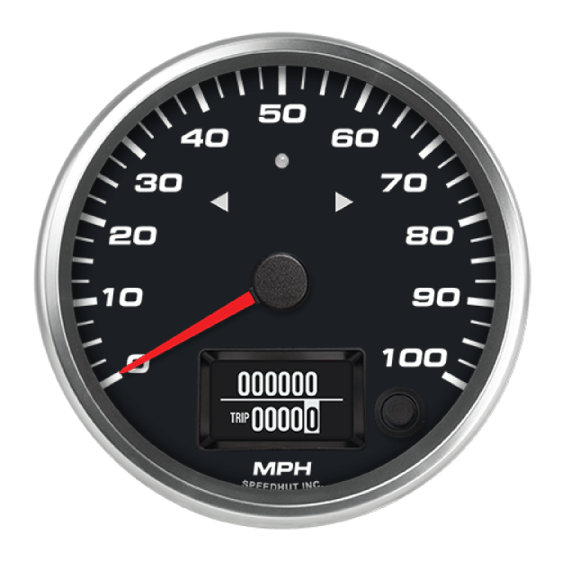 Picture of 4" GPS Speedometer + TS/HB | 100 MPH