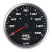 Picture of 4" Programmable Speedometer + TS/HB | 160 MPH