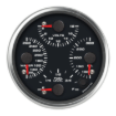 Picture of 4" Quad Gauge | Water Temp + Oil Temp + Volt + Fuel Level