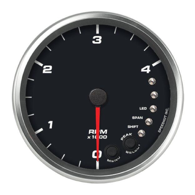 Picture of 4-1/2" Diesel Shift Light Tachometer | 4K RPM