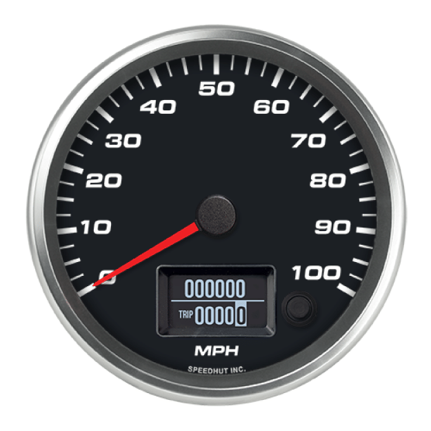 Picture of 4-1/2" GPS Speedometer | 100 MPH