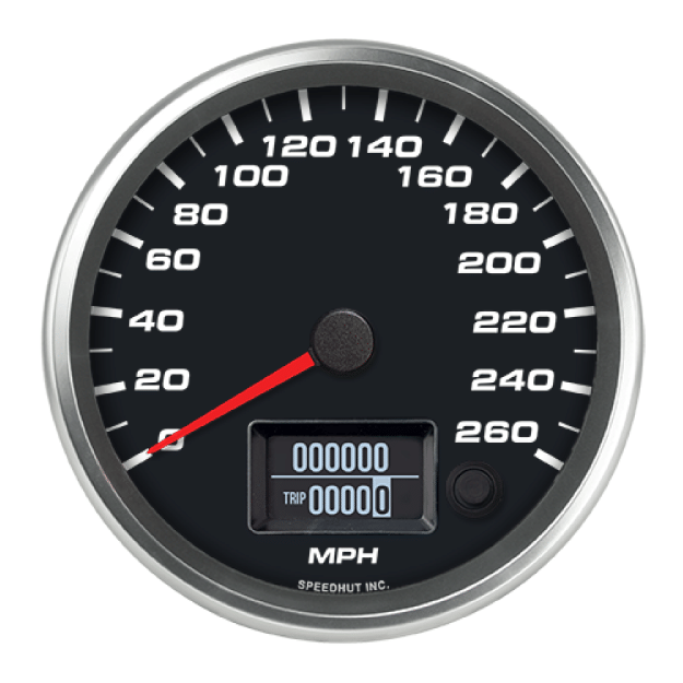 Picture of 4-1/2" GPS Speedometer | 260 MPH