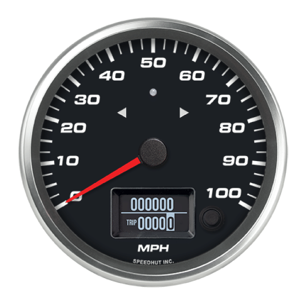 Picture of 4-1/2" GPS Speedometer + TS/HB | 100 MPH