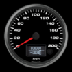 Picture of 4-1/2" Programmable Speedometer | 200 km/h (Metric)