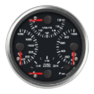 Picture of 4-1/2" Quad Gauge | 4-in-1 Oil Temp + Oil Pressure + Volt + Fuel Level (Celsius)