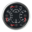 Picture of 4-1/2" Quad Gauge | 4-in-1 Temp + Pressure + Volt + Fuel (Celsius)