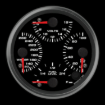 Picture of 4-1/2" Quad Gauge | 4-in-1 Water Temp + Oil Pressure + Volt + Fuel Level