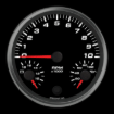 Picture of 4-1/2" Triple Gauge | 10K Tachometer + Volt + Oil Pressure