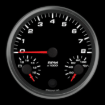Picture of 4-1/2" Triple Gauge | 8K Tachometer + Volt + Oil Pressure