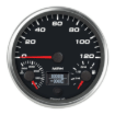 Picture of 4-1/2" Triple Gauge | Speedometer + Fuel Level + Oil Temp | 120 MPH