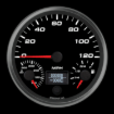 Picture of 4-1/2" Triple Gauge | Speedometer + Fuel Level + Oil Temp | 120 MPH