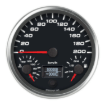 Picture of 4-1/2" Triple Gauge | Speedometer + Fuel Level + Oil Temp | 200 km/h