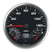 Picture of 4-1/2" Triple Gauge | Speedometer + Fuel Level + Water Temp | 120 MPH