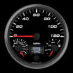 Picture of 4-1/2" Triple Gauge | Speedometer + Fuel Level + Water Temp | 120 MPH