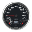 Picture of 4-1/2" Triple Gauge | Speedometer + Fuel Level + Water Temp | 160 MPH