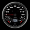 Picture of 4-1/2" Triple Gauge + TS/HB | Speedometer + Fuel Level + Water Temp | 160 MPH
