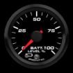 Picture of 2-1/16" EV CAN-Bus Battery Level Gauge | 0-100% SOC with Warning | Orion / Thunderstruck / Zero EV