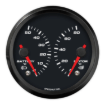 Picture of 3-3/8" EV CAN-Bus Dual Gauge | Battery Temp 0-50C + Motor Temp 0-80C with Warnings | Orion / Thunderstruck / Zero EV