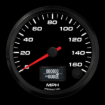 Picture of 3-3/8" EV CAN-Bus Speedometer | 160 MPH | Orion / Thunderstruck / Zero EV