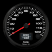 Picture of 3-3/8" EV CAN-Bus Speedometer | 120 MPH | Orion / Thunderstruck / Zero EV