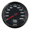 Picture of 3-3/8" EV CAN-Bus Speedometer | 200 km/h | Orion / Thunderstruck / Zero EV