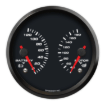 Picture of 4" EV CAN-Bus Dual Gauge | Battery Temp 0-120F + Motor Temp 40-180F with Warnings | Orion / Thunderstruck / Zero EV