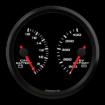 Picture of 4" EV CAN-Bus Dual Gauge | Car Battery + EV Battery | Orion / Thunderstruck / Zero EV