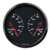 Picture of 4" EV CAN-Bus Dual Gauge | Battery Temp 0-50C + Motor Temp 0-80C with Warnings | Orion / Thunderstruck / Zero EV