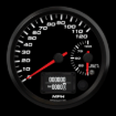 Picture of 4" EV CAN-Bus Dual Speedometer + Battery Level Gauge | 120 MPH with Warning | Orion / Thunderstruck / Zero EV