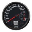 Picture of 4" EV CAN-Bus Dual Speedometer + Battery Level Gauge | 200 km/h with Warning | Orion / Thunderstruck / Zero EV