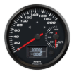 Picture of 4" EV CAN-Bus Dual Speedometer + Battery Level Gauge + TS/HB | 200 km/h with Warning | Orion / Thunderstruck