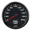 Picture of 4" EV CAN-Bus Speedometer | 200 km/h | Orion / Thunderstruck / Zero EV