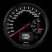 Picture of 4-1/2" EV CAN-Bus Dual Speedometer + Battery Level Gauge | 260 km/h with Warning | Orion / Thunderstruck / Zero EV
