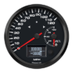 Picture of 4-1/2" EV CAN-Bus Dual Speedometer + Battery Level Gauge + TS/HB | 120 MPH with Warning | Orion / Thunderstruck