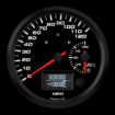 Picture of 4-1/2" EV CAN-Bus Dual Speedometer + Battery Level Gauge + TS/HB | 120 MPH with Warning | Orion / Thunderstruck