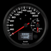 Picture of 4-1/2" EV CAN-Bus Dual Speedometer + Battery Level Gauge + TS/HB | 200 km/h with Warning | Orion / Thunderstruck