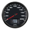 Picture of 4-1/2" EV CAN-Bus Speedometer | 200 km/h | Orion / Thunderstruck / Zero EV